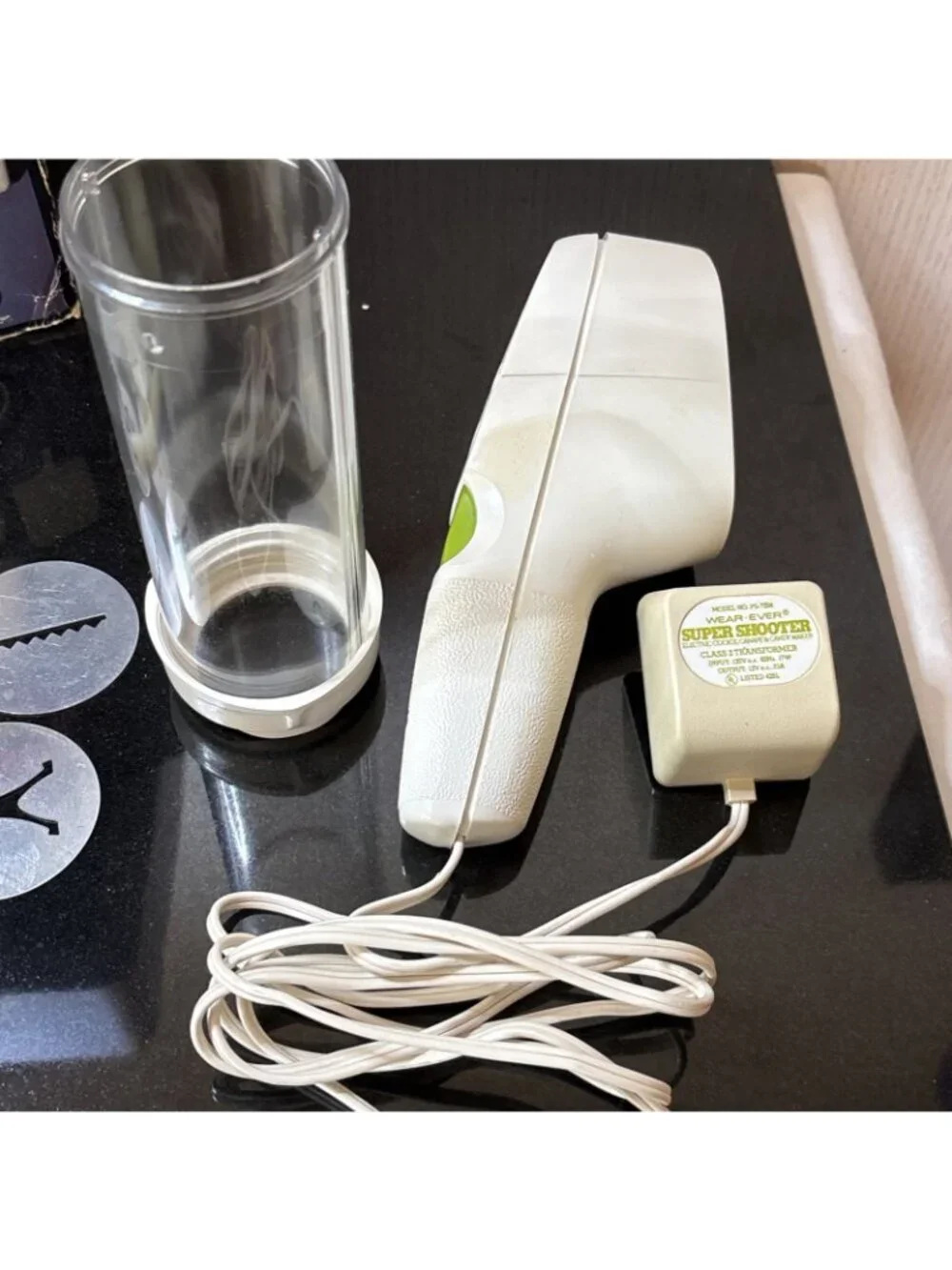 Wear Ever Super Shooter Electric Cookie Press Candy Canape Maker 70001 Tested